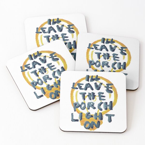 Item preview, Porch Light Painted Lightbulb Lyric Art designed and sold by gringoods.