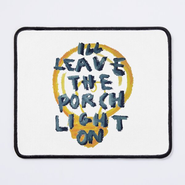 Item preview, Porch Light Painted Lightbulb Lyric Art designed and sold by gringoods.