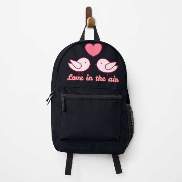 Item preview, Love Is in the Air | Cute Birds with Heart | Romantic Couple Bird Illustration designed and sold by Rush2Buy.