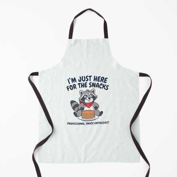 Item preview, Im Just Here For The Snacks Raccoon designed and sold by Owcomm.