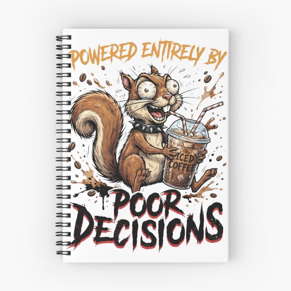 Item preview, Powered by Iced Coffee – Squirrel Energy designed and sold by yanderedev.
