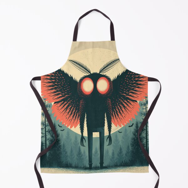 Item preview, Mothman Halloween Retro Spooky Cryptid Tee designed and sold by FrostyFrisby.