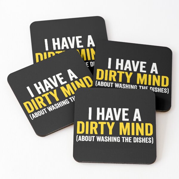 Item preview, I Have A Dirty Mind Funny Washing Dishes Chore Humor designed and sold by Amir Faysal.