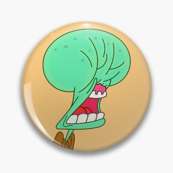 Item preview, Squidward Punched on face! designed and sold by DibujandoPorfa.