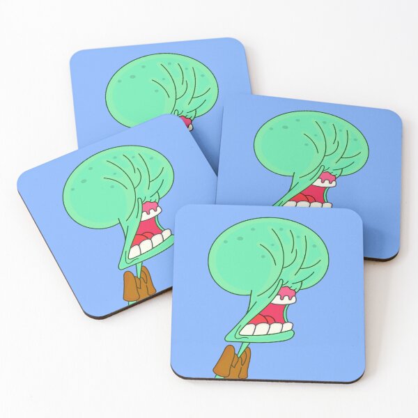 Item preview, Squidward Punched on face! designed and sold by DibujandoPorfa.