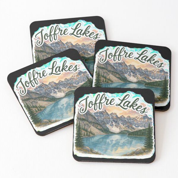 Item preview, Joffre Lakes landscapes in Canada designed and sold by DamioPolArt.