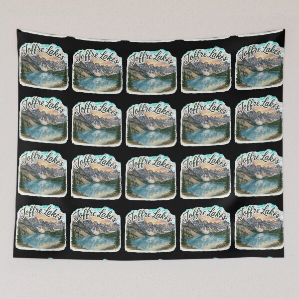 Item preview, Joffre Lakes landscapes in Canada designed and sold by DamioPolArt.