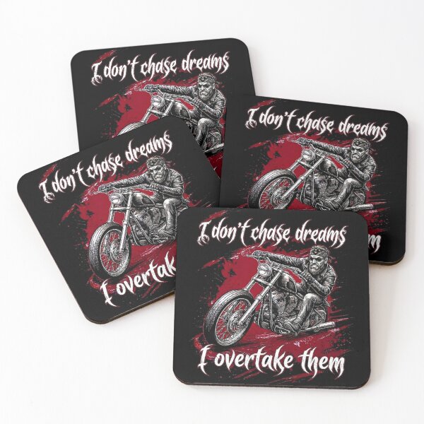 Item preview, Copy of  I don't chase my dreams - I Overtake them , chopper bike designed and sold by TomVtX.