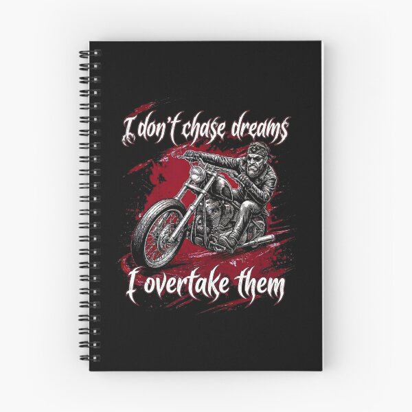 Item preview, Copy of  I don't chase my dreams - I Overtake them , chopper bike designed and sold by TomVtX.