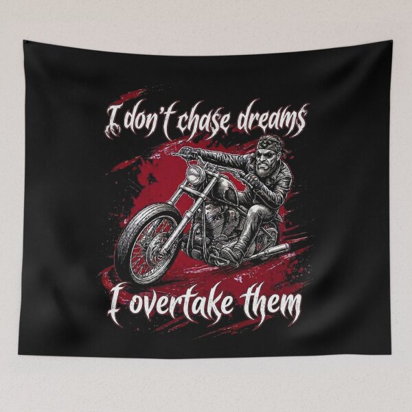 Item preview, Copy of  I don't chase my dreams - I Overtake them , chopper bike designed and sold by TomVtX.