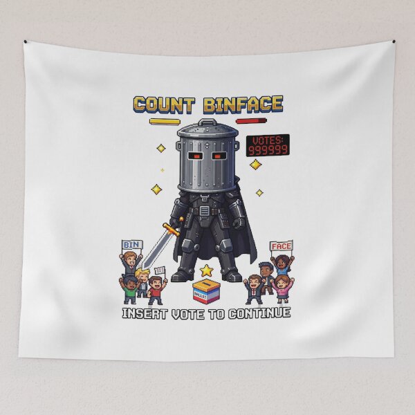 Item preview, Vote Binface 5 designed and sold by Positive&FunnyThings.