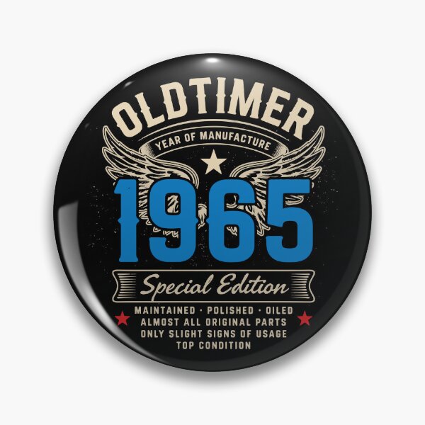 Item preview, Vintage 1965 Old-timer Man Myth Legend Retro Birthday Gift designed and sold by BobaTeeStore.