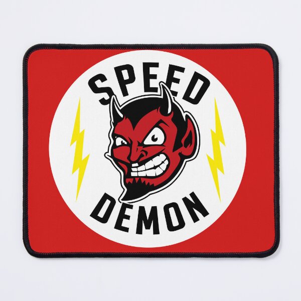 Item preview, Speed Demon Vintage Devil Hot Rod Graphic – Retro Racing Design designed and sold by PIXEL POP DESIGNS - Beyond the Norm!.