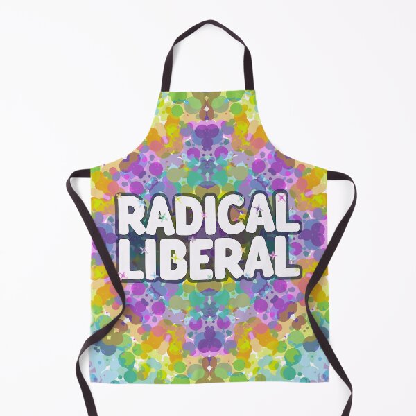 Item preview, Radical Liberal | Political Art Print | Groovy Protest Sticker | Light designed and sold by RareSquareBearArts.