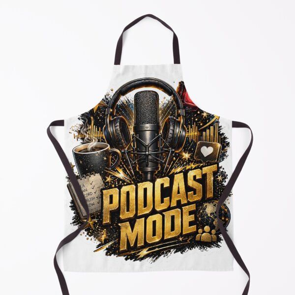 Item preview, Podcast Mode On Host & Content Creator Aesthetic designed and sold by mostafahamza50.