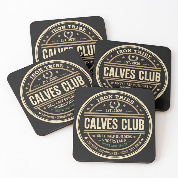 Item preview, Calves Club – Only Calf Builders Understand | Iron Tribe Gym Heritage Badge designed and sold by Sparkofart07.