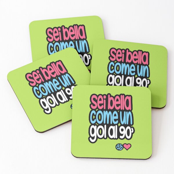Item preview, Sei bella come un gol al 90 designed and sold by Sarcastic Panda.