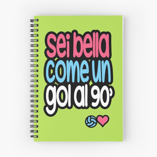 Item preview, Sei bella come un gol al 90 designed and sold by Sarcastic Panda.