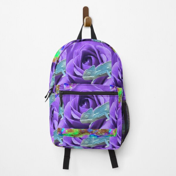 Item preview, A Chameleon Walking on a Rose in Space by ElitebyElise designed and sold by ElitebyElise.