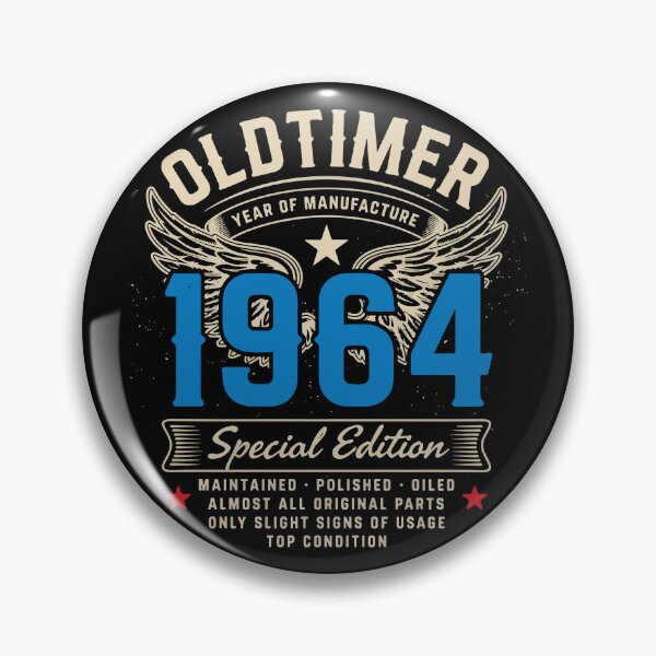 Item preview, Vintage 1964 Old-timer Man Myth Legend Retro Birthday Gift designed and sold by BobaTeeStore.