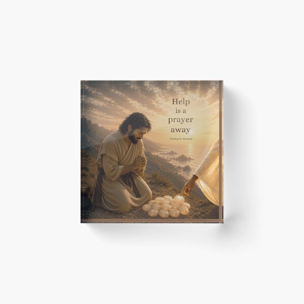 Item preview, Help is a prayer away - The brother of Jared  designed and sold by Restored Gospel Boutique .
