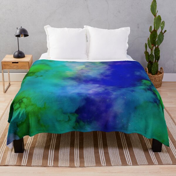 Item preview, Blue Abstract Watercolor designed and sold by shelteredinside.