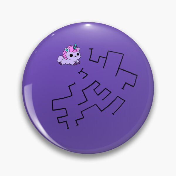 Item preview, Cute Unicorn Maze Game Illustration designed and sold by SaraPixels.