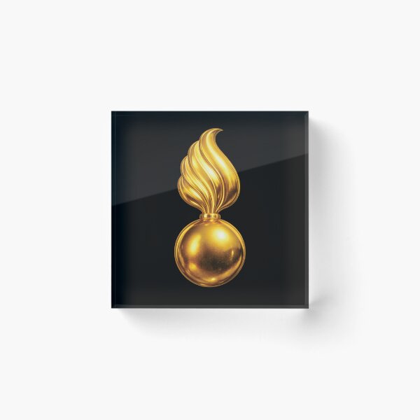Item preview, Ordnance Corps Branch Insignia - 3D - Enhanced designed and sold by Military Insignia Products.