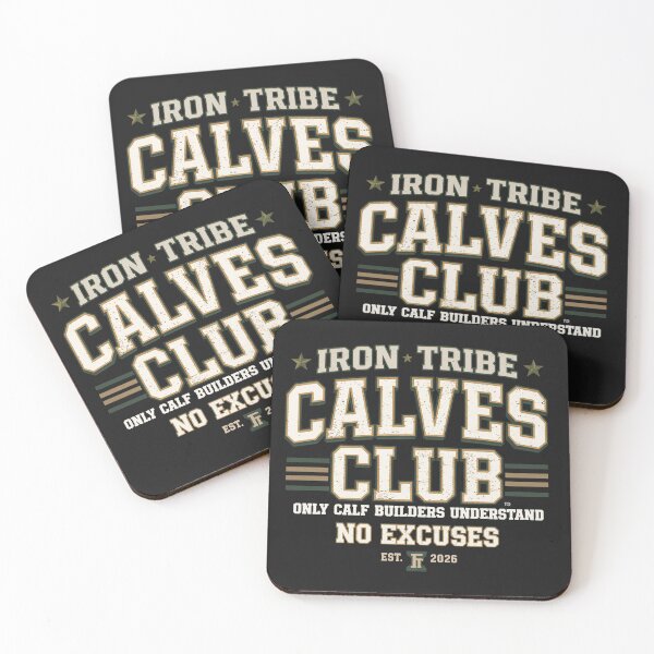 Item preview, Calves Club – Only Calf Builders Understand | Iron Tribe Gym Heritage Badge designed and sold by Sparkofart07.
