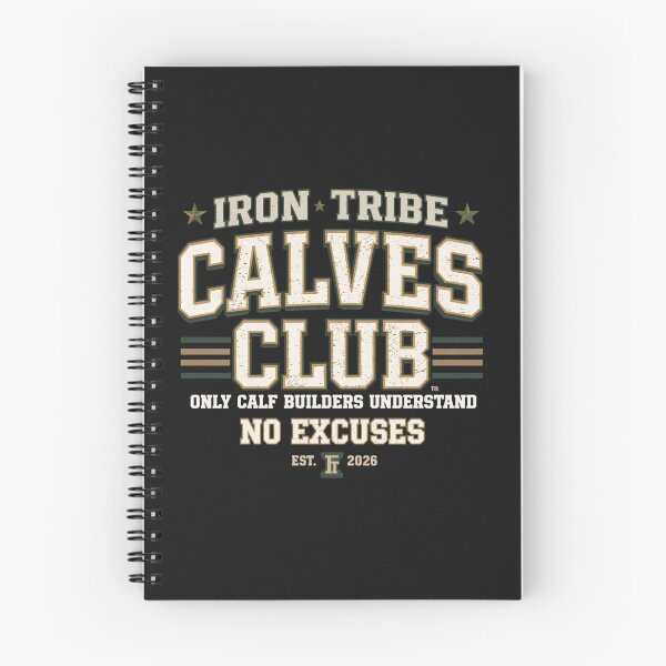 Item preview, Calves Club – Only Calf Builders Understand | Iron Tribe Gym Heritage Badge designed and sold by Sparkofart07.