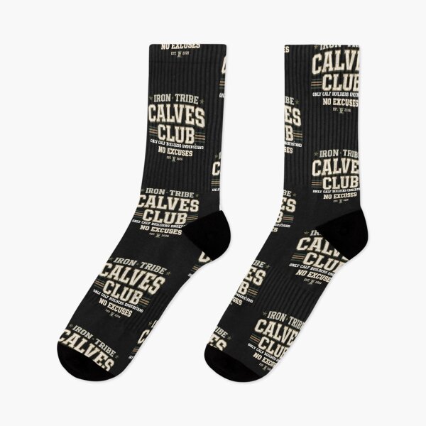 Item preview, Calves Club – Only Calf Builders Understand | Iron Tribe Gym Heritage Badge designed and sold by Sparkofart07.