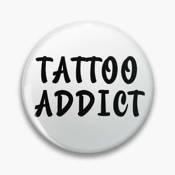 Item preview, Tattoo Addict Funny Tattoo Artist Quote Typography designed and sold by EchoPrint Co..