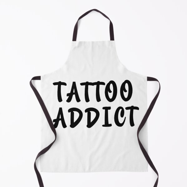 Item preview, Tattoo Addict Funny Tattoo Artist Quote Typography designed and sold by EchoPrint Co..