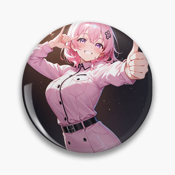 Item preview, Manga - Stylized Illustration of Young Woman, Pop and Vibrant Energy designed and sold by AnimeShin.