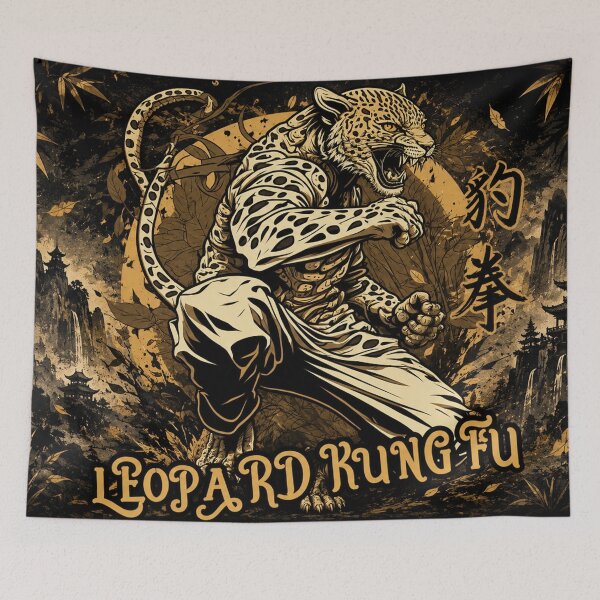 Item preview, Leopard Kung Fu: The Spirit of Speed and Precision designed and sold by Fei Long Design Hub.