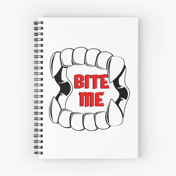 Item preview, Bite me | Creepy vampire teeth | Tattoo design designed and sold by ProdbyNiECO.
