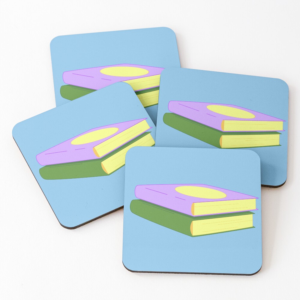 Item preview, Coasters (Set of 4) designed and sold by BrynIsBooked.