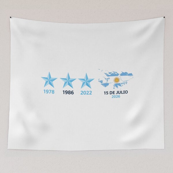 Item preview, Argentina 2026 World Cup: Falkland Islands designed and sold by MarVan-Prints.