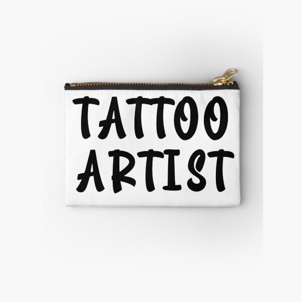 Item preview, Tattoo Artist Quote Edgy Brush Typography designed and sold by EchoPrint Co..