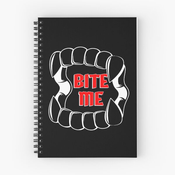 Item preview, Bite me | Creepy vampire teeth | Tattoo design designed and sold by ProdbyNiECO.