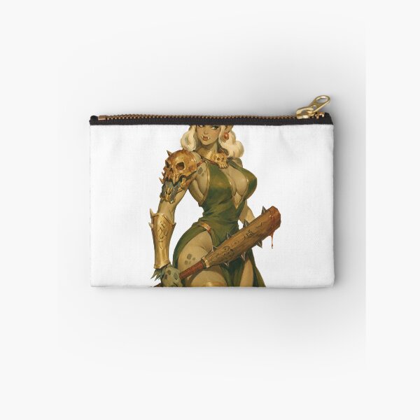 Item preview, Orc Warrior Pin Up | Vintage Fantasy Original Illustration designed and sold by Cosplayvintage.
