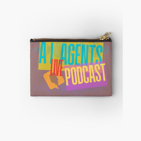 Item preview, AI AGENTS LIVE PODCAST designed and sold by TurtoeClub.