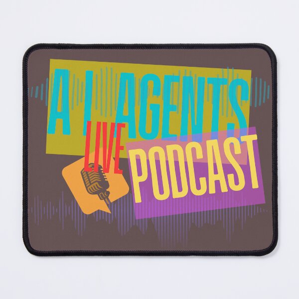 Item preview, AI AGENTS LIVE PODCAST designed and sold by TurtoeClub.