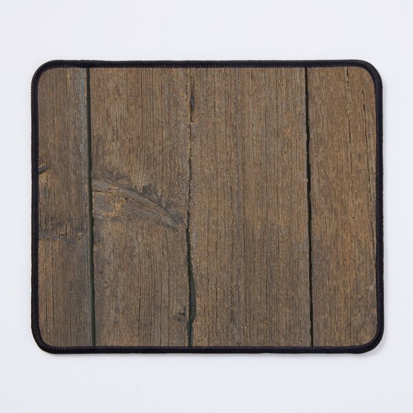 Item preview, Classic Aged Brown Wood Planks with Rustic Nails and Cracks designed and sold by NorthWild.