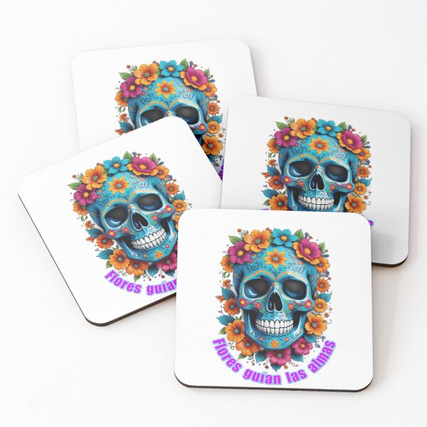 Item preview, Skull and flowers designed and sold by Seventonix.