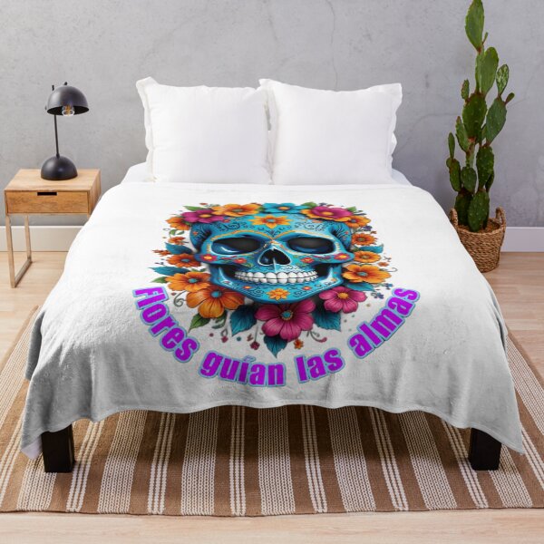 Item preview, Skull and flowers designed and sold by Seventonix.