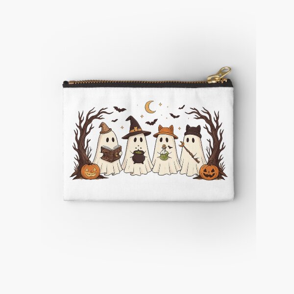 Item preview, Cute Spooky Halloween Ghost Witch Coven Squad designed and sold by gillaarts.