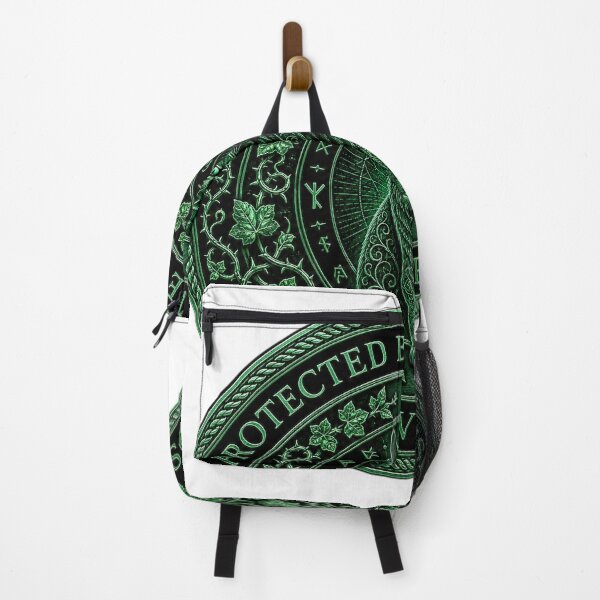 Item preview, Protected by the Unseen — Guardian Cat Rune Medallion | Emerald Coin Art designed and sold by Eyes Over Chaos .