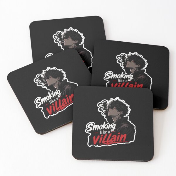 Item preview, Smoking Like a Villain designed and sold by ZenOtaku Lab.