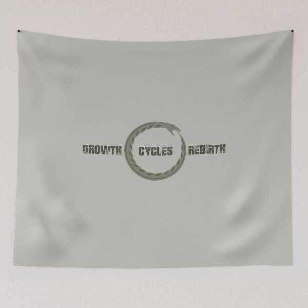 Item preview, Growth, Cycles, & Rebirth Ouroboros designed and sold by TheThankfulTyne.